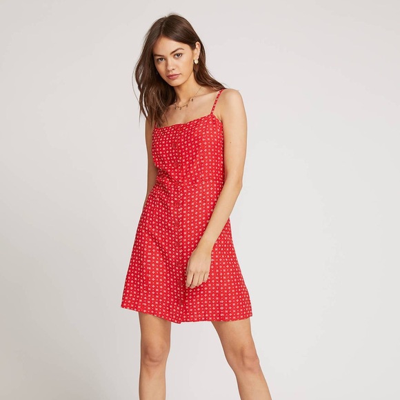 Volcom Dresses & Skirts - 🌸🌵🌼Volcom | ‘Salt & Sun’ Red Dress M